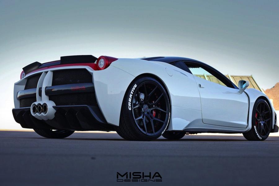  Ferrari 458 Italia Widebody by Misha Designs 2016 года  (фото 14 из 18)